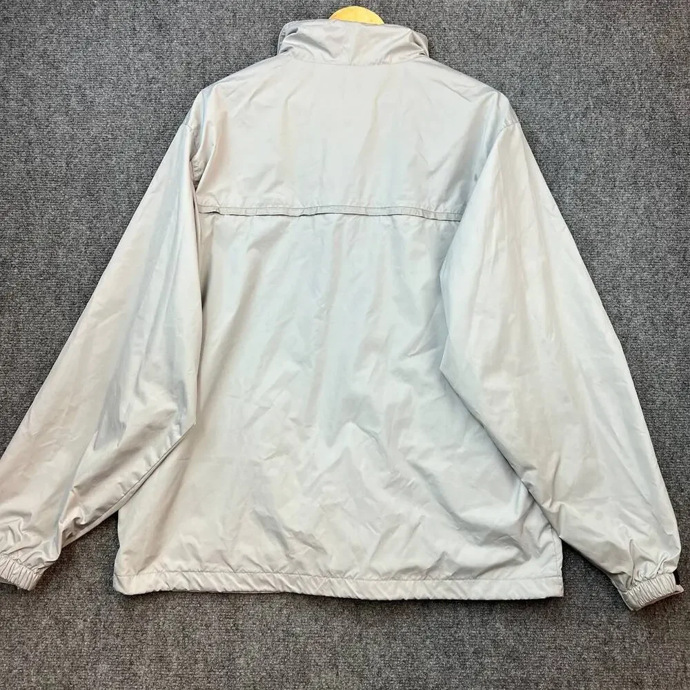 Canada Sportswear Gray Lightweight Windbreaker Jacket Men’s Size M